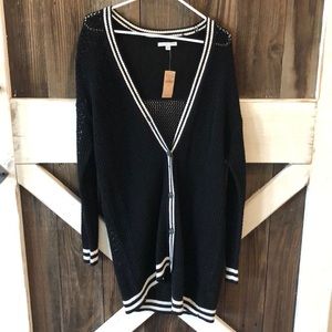 Black and White Women's Sweater